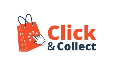 click and collect online shopping.